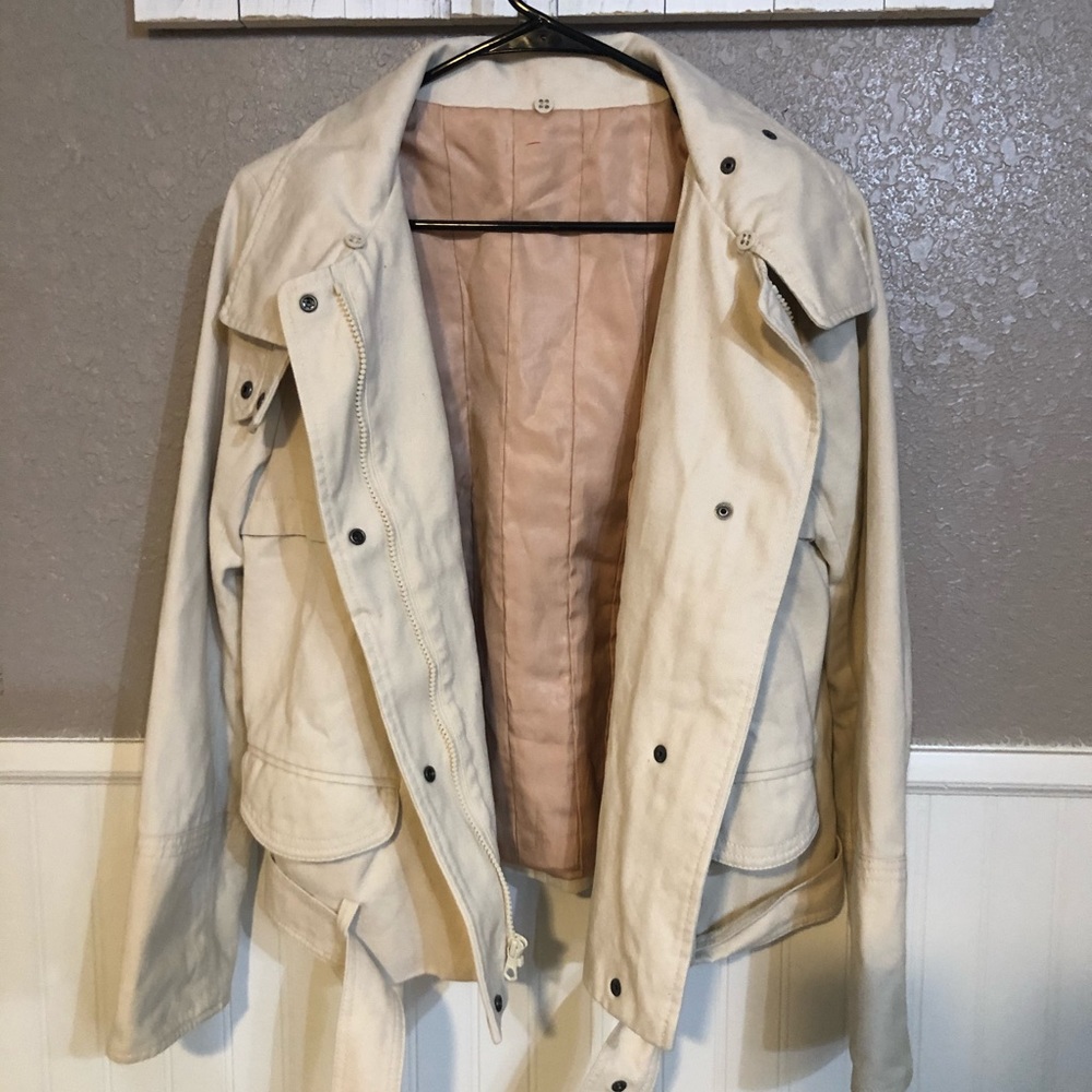 100% cotton jacket from recycled materials